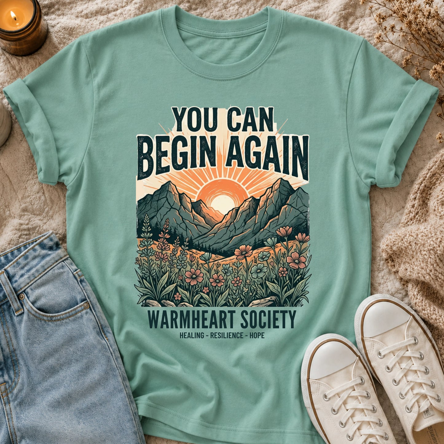 You Can Begin Again T-Shirt
