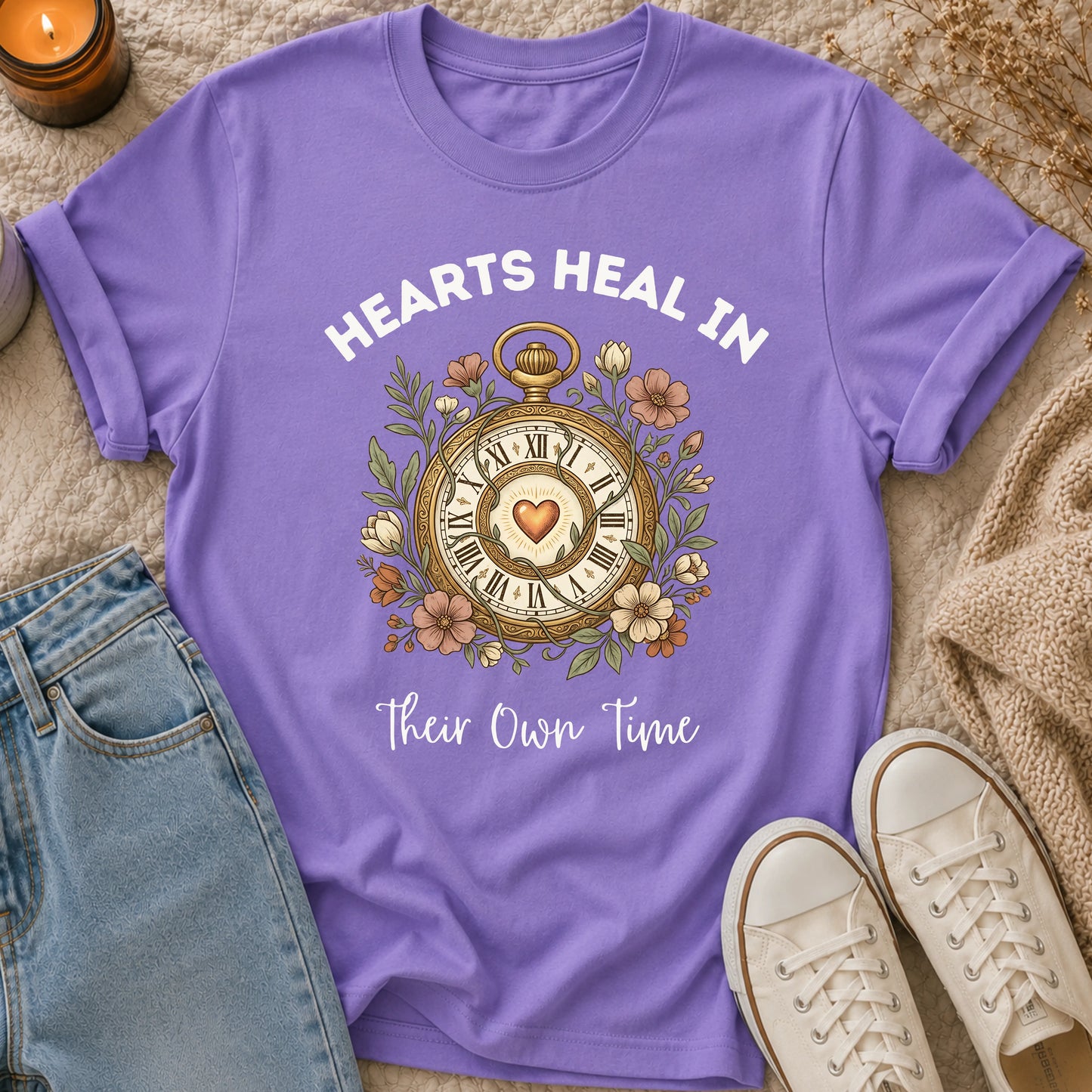 Hearts Heal in Their Own Time T-shirt