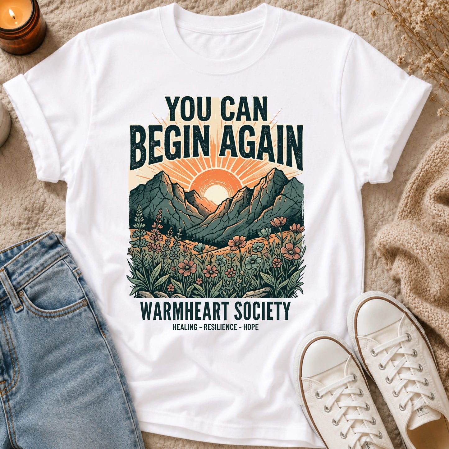 You Can Begin Again T-Shirt