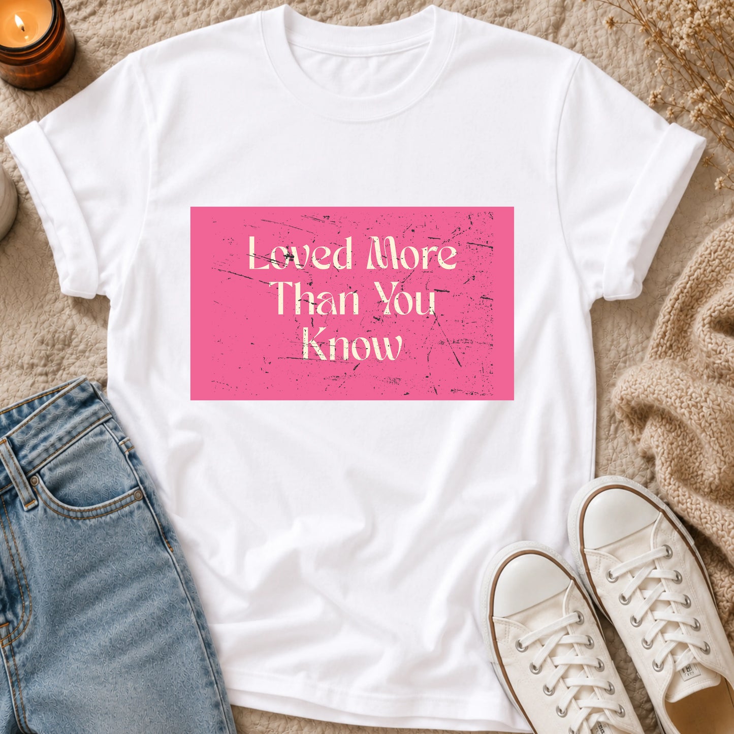 Loved More Than You Know t-shirt