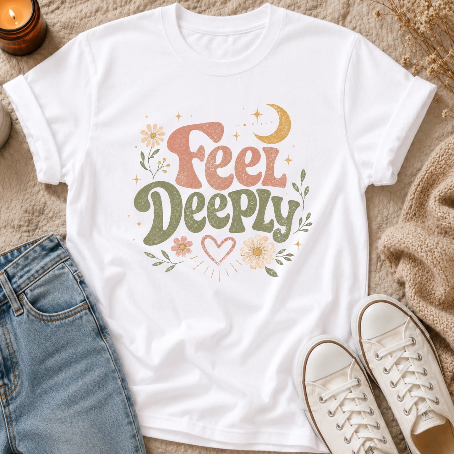 Feel deeply t-shirt